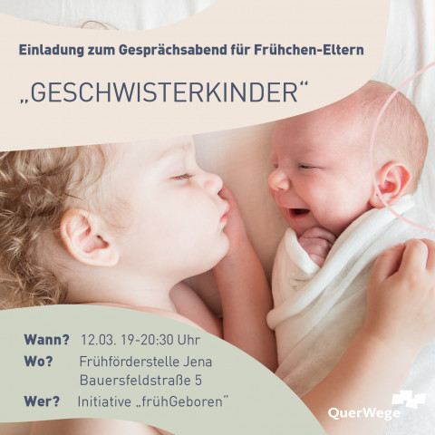 Einladung Gesprächsabend "Geschwisterkinder"