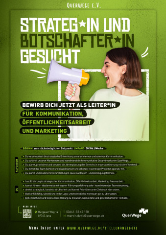 Plakat Stellenausschreibung ÖA