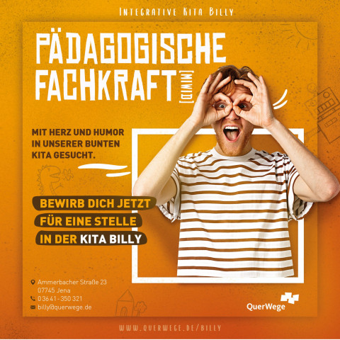 Stellenanzeige Kita BiLLY 2025
