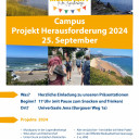 Einladung zum Campus Herausforderung am 25. September 2024 ab 17 Uhr