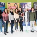 Gruppenbild zur Eröffnung der Wanderausstellung zur seelischen Gesundheit
