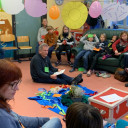 Projektwoche "Hospiz macht Schule" in der SteinMalEins in Lobeda