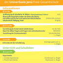 Zeitplan zum Tag der offenen Tür der UniverSaale 11_2016 